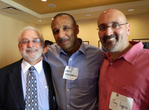 Photo of Dr. Edward Sonnenberg, Fred Ferguson, Antonio Lepore