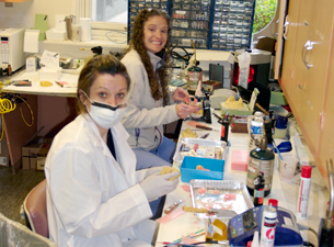 Photo of Dr. Marina Funtik and Dr . Bridget Willet