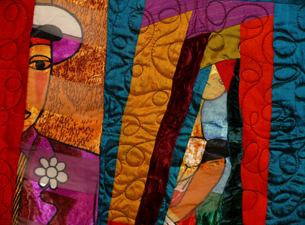 Photo of quilt by Ed Johnetta Miller