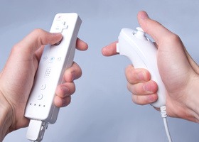 Photo of Wii remote and Nunchuk