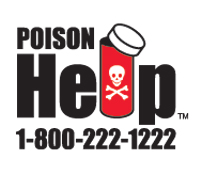 Poison Help: 1-800-222-1222
