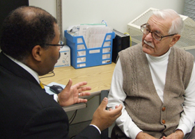 Photo of Dr. Patrick Senatus and Joseph Forte