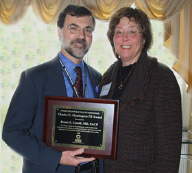 Photo of Dr. Bruce Gould and Susan Huntington
