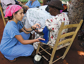 Burcin Uygungil ’06 studied in Haiti while earning a medical degree and master’s in public health at the School of Medicine.