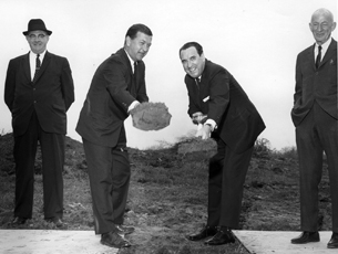 Governor Dempsey at the groundbreaking ceremony