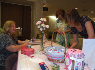 Photo of Pam Miles, Mary DiMauro and Tara Morrison