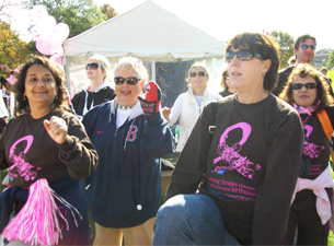 Photo of Making Strides Against Breast Cancer walk participants
